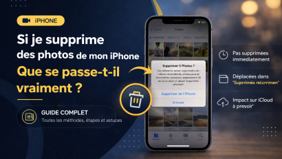 Si je supprime des photos de mon iPhone : Que se passe-t-il vraiment ?